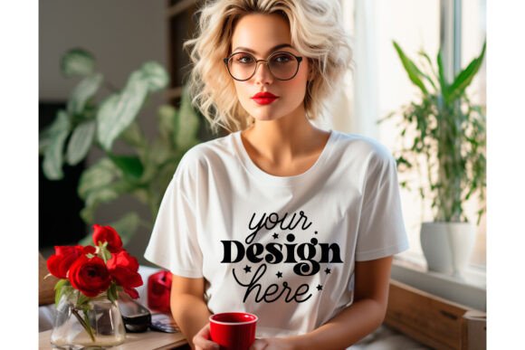 Bella Canvas Valentines Day Mockup 22: Graphics & Product Mockups