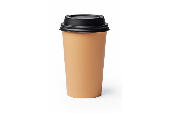 Brown Paper Cup Mockup: Graphics for Product Mockups