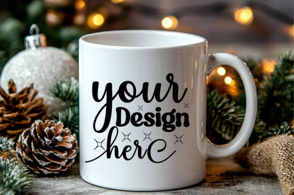 Christmas Mug Mockup 62: Graphics & Product Mockups