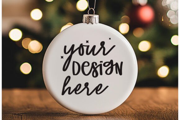 Christmas Ornaments Mockup 31: Premium Graphics for Product Mockups