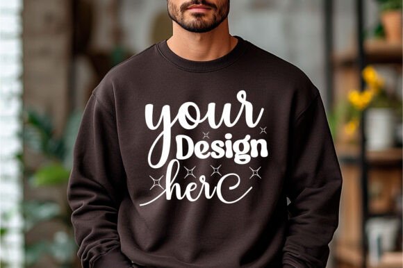 Gildan 18000 Christmas Men Mockup 56: Graphics & Product Mockups