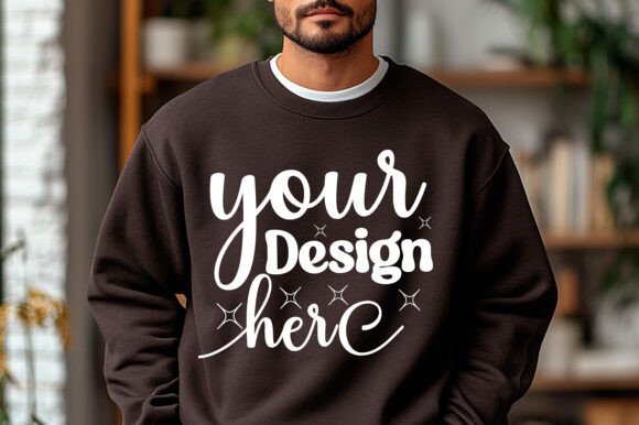 Gildan 18000 Christmas Men Mockup 66: Graphics & Product Mockups