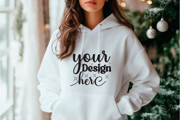 Gildan 18500 Hoodie Mockup 33: Premium Graphics for Product Mockups