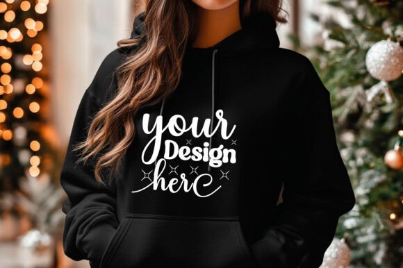 Gildan 18500 Hoodie Mockup 9 Graphics Review