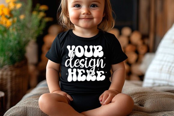 Rabbit Skins 4411 Baby Mockup 5: Graphics for Product Mockups