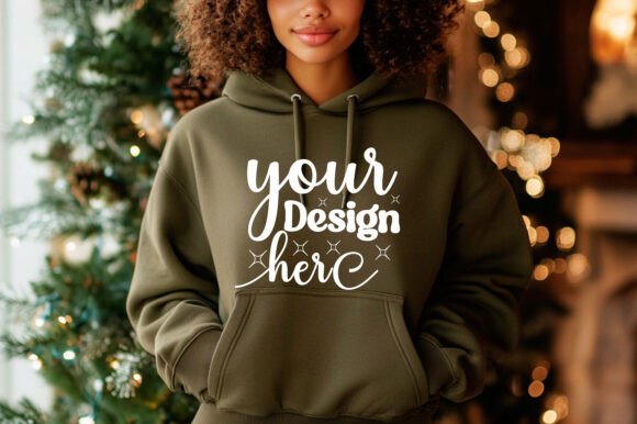Review: Christmas 18000 Women Hoodie Mockup 47
