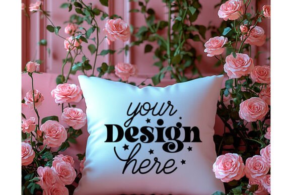 Valentines Day Pillow Mockup 2: Graphics & Product Mockups