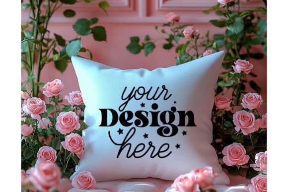 Valentines Day Pillow Mockup 44: Essential Graphics