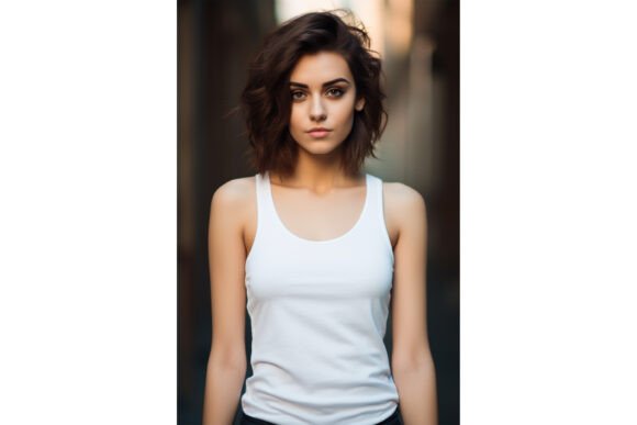 White Tank Top Mockup: Essential Graphics for Product Mockups